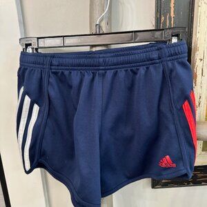 Adidas Youth Athletic Shorts – Size 14 – Navy